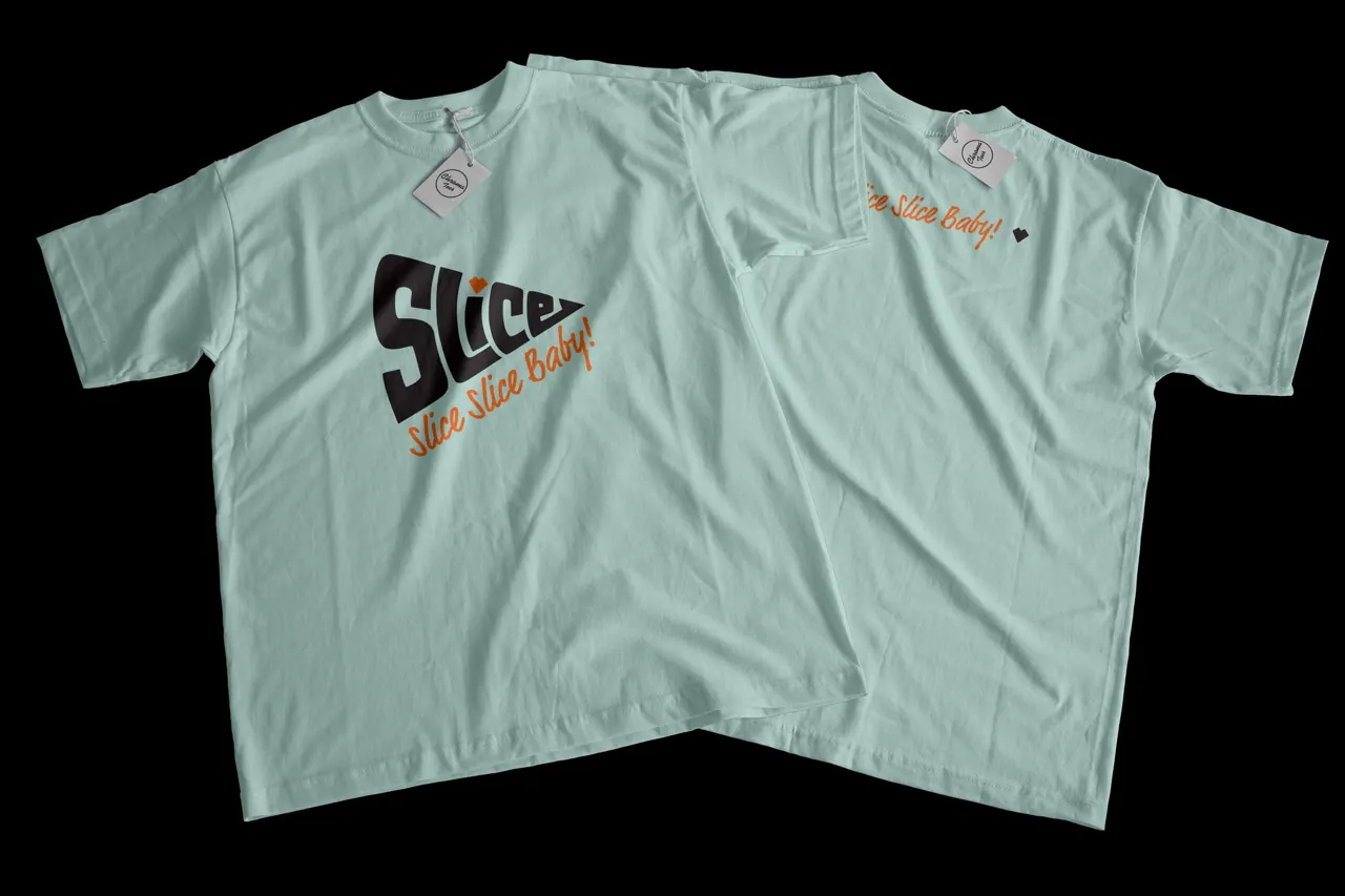 T-skjorte med Slice-logo